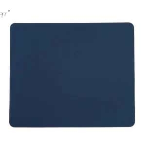 Cloth gaming mouse pad with woven surface and natural foam rubber base, produced by a professional gaming mouse pad manufacturer.