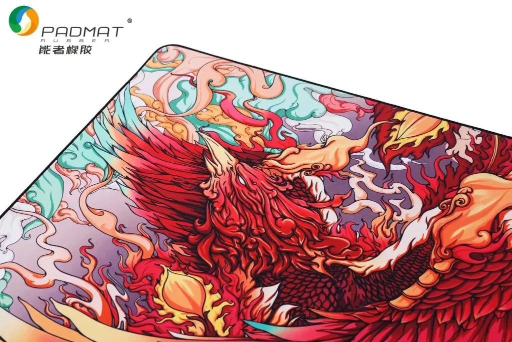 Speed gaming mouse pad with ultra-smooth woven fabric surface designed for fast response, precise positioning, and arm-flow gameplay.