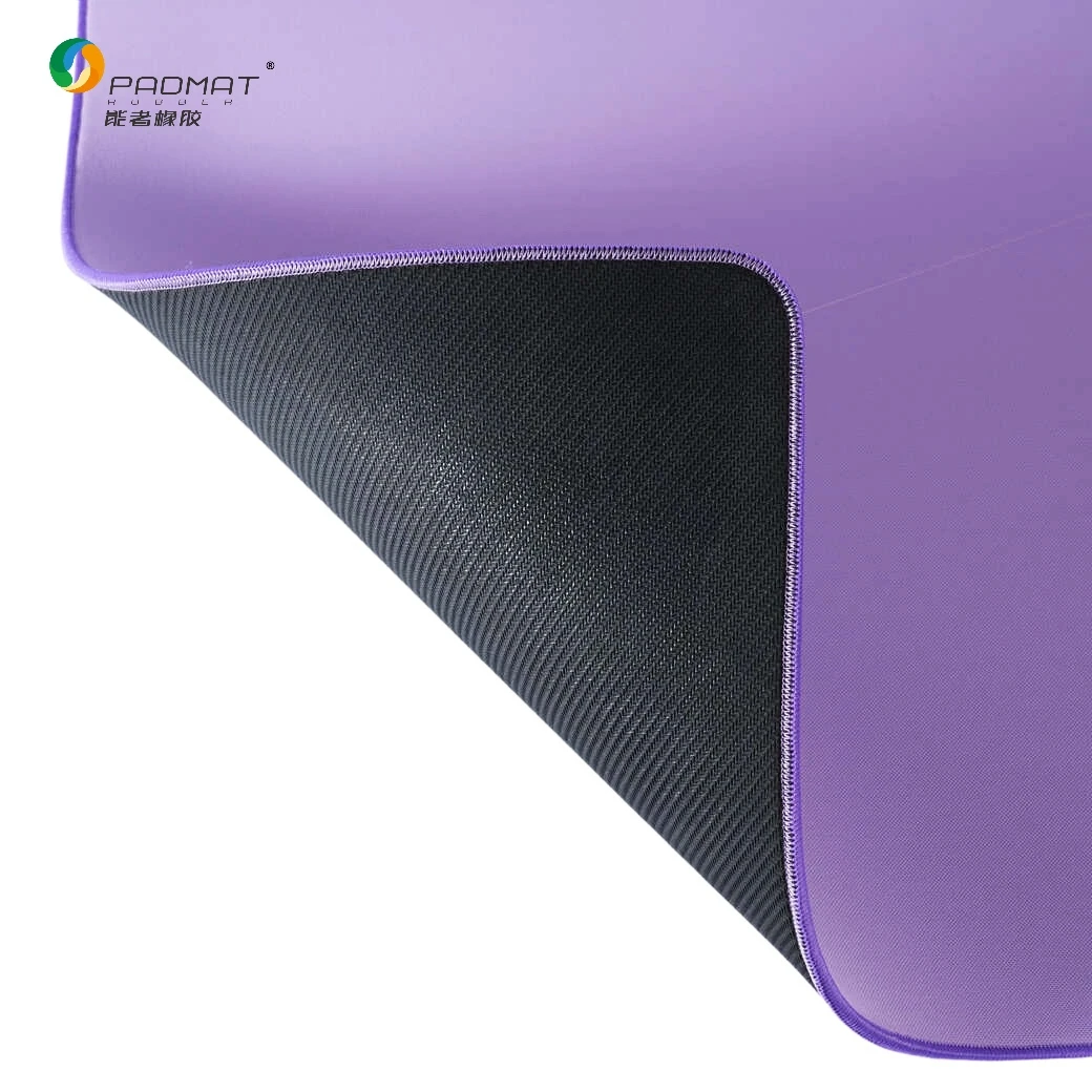 Balanced gaming mouse pad with textured fabric surface designed for consistent X/Y speed, precise control, and stable performance.