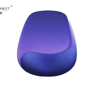 PADMAT Purple Blue Gradient Ergonomic Memory Foam Wrist Rest, Non-Slip Mouse Wrist Support for Office & Gaming