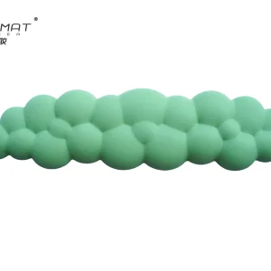 PADMAT Green Cloud Bubble Memory Foam Keyboard Wrist Rest, Ergonomic 3D Massage Wrist Support for Office & Gaming