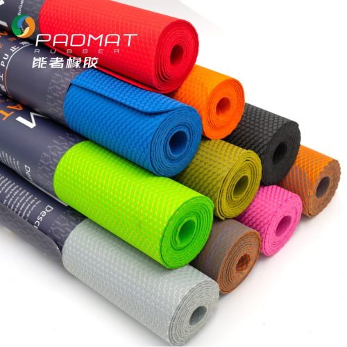 Eco-Friendly TPE Yoga Mat for OEM/ODM Orders - Non-Slip Surface with Carrying Strap | Padmat Rubber